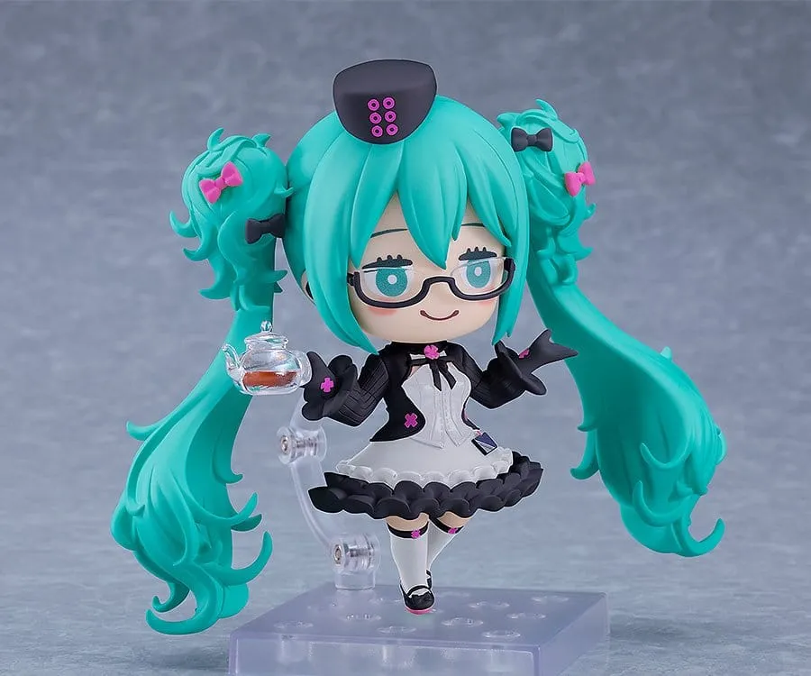Character Vocal Series 01: Hatsune Miku Nendoroid Action Figure Hatsune Miku: Glasses x Café Ver. 10 cm